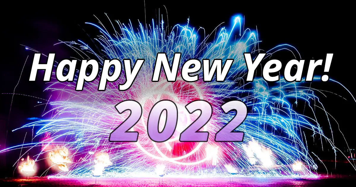 Congratulations new year 2022 card