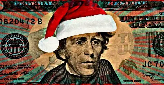 Funny Christmas money