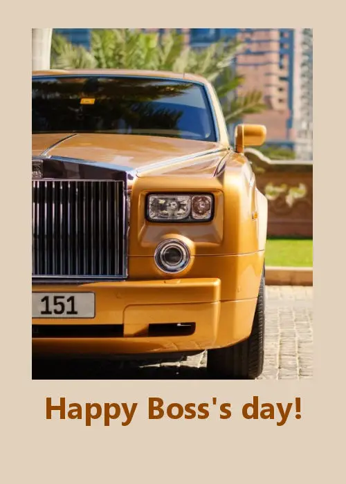 happy boss day card