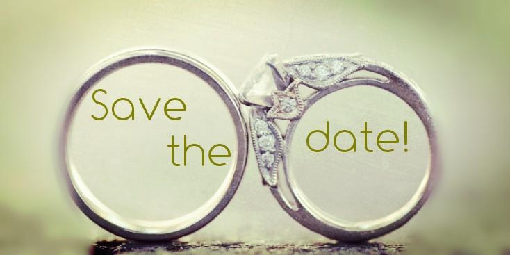 Save The Date Wedding